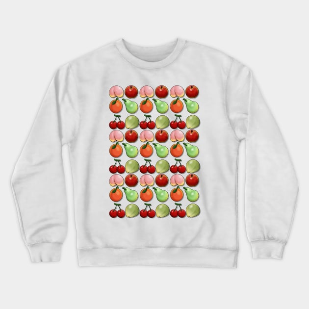 Island Fruit Crewneck Sweatshirt by remarcable